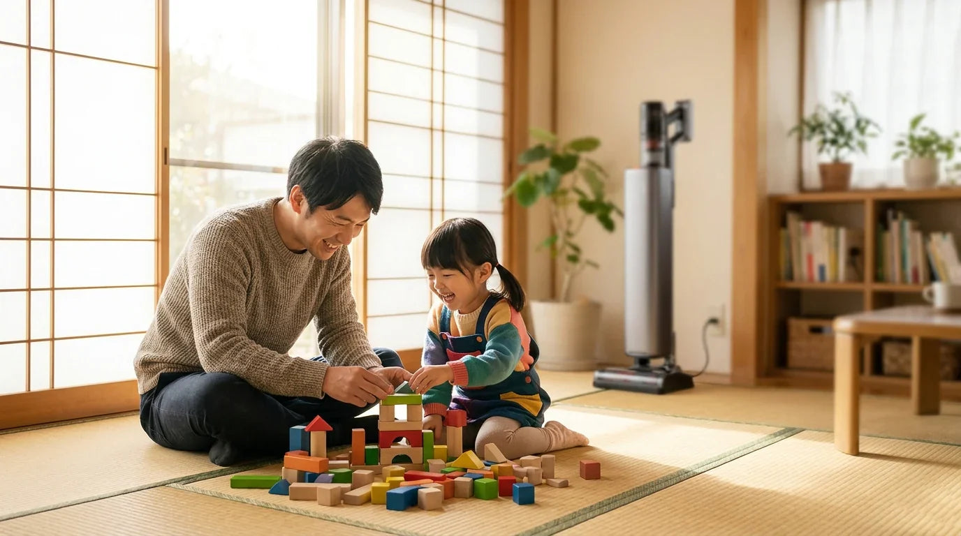 父の日ギフトに迷ったら。家事の時短を本気で叶えるUWANT V800がおすすめな理由