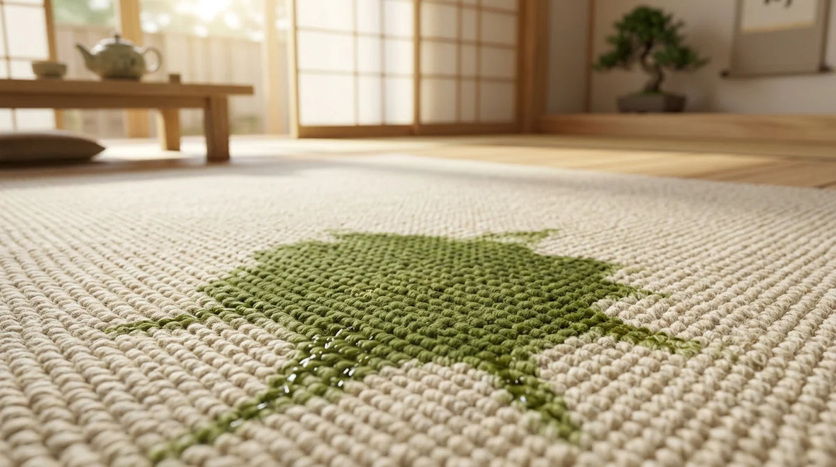 🍵【お盆の片付け】畳・カーペットにお茶やペットの汚れが!素材別の正しい落とし方&ニオイ対策