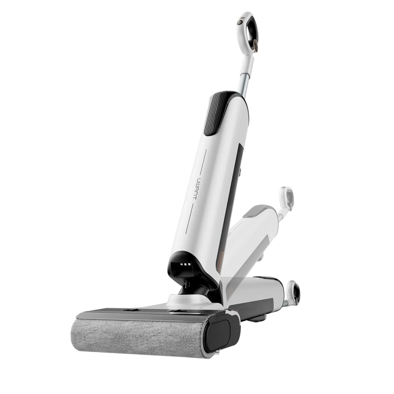 【18,000Pa超強吸引】UWANT D100 乾湿両用コードレス掃除機|吸引+水拭き+自動洗浄・抗菌ローラー搭載