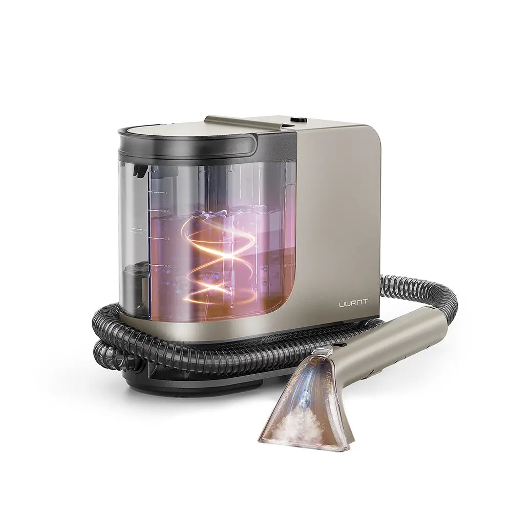 スチーム＋吸引＋洗浄を1台で。ソファも車内も、これ1台でプロの