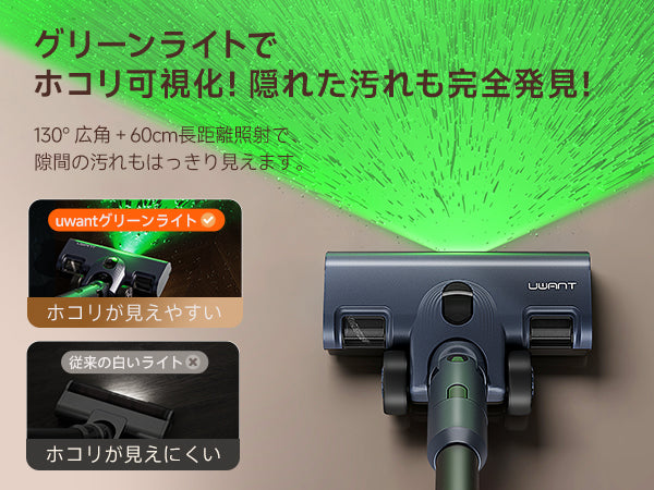 uwant V600 フラッグシップ スティッククリーナー（2026年最新モデル