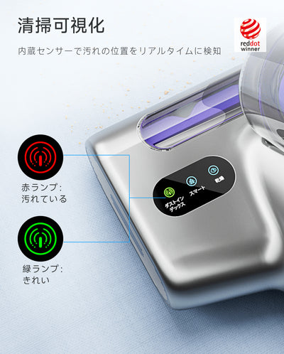 UWANT 布団クリーナー M600 コードレス