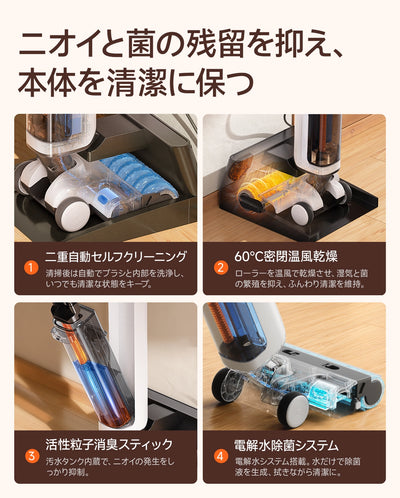 UWANT 乾湿両用掃除機 D100