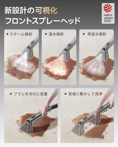UWANT リンサークリーナー Y100 Steam ブラウングレー