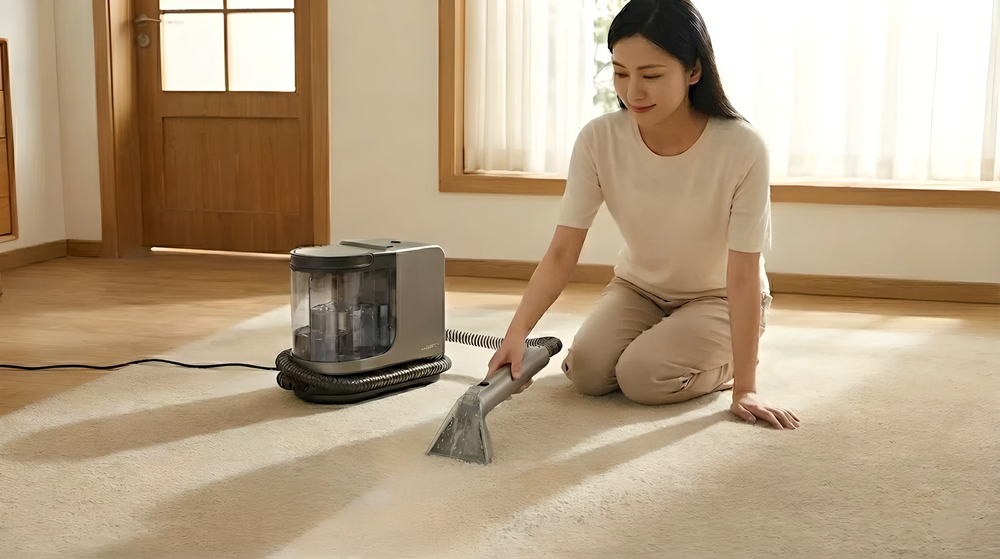 uwant B400 スチームクリーナー リンサークリーナー 18000Pa強力吸引