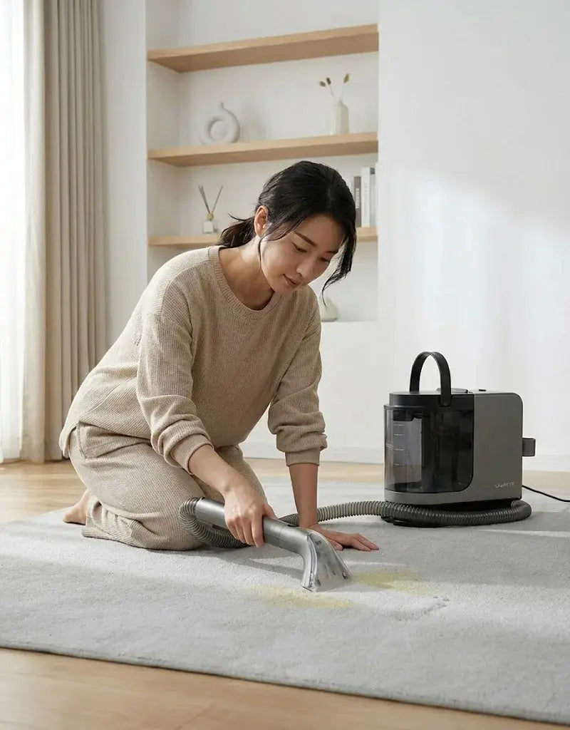 スチーム+吸引+洗浄を1台で。ソファも車内も、これ1台でプロの スチーム+吸引+洗浄を1台で。ソファも車内も、これ1台でプロの