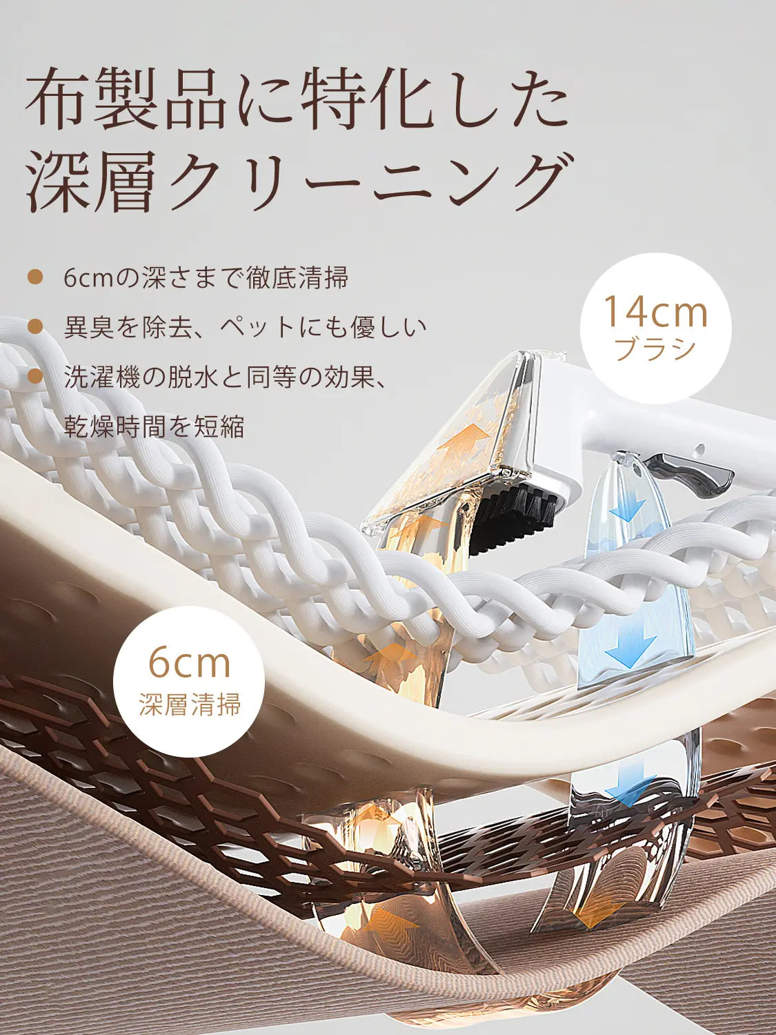 UWANT B300 リンサークリーナー｜15000Pa強力吸引 450Wスチーム洗浄機 ソファ・カーペット・車内対応