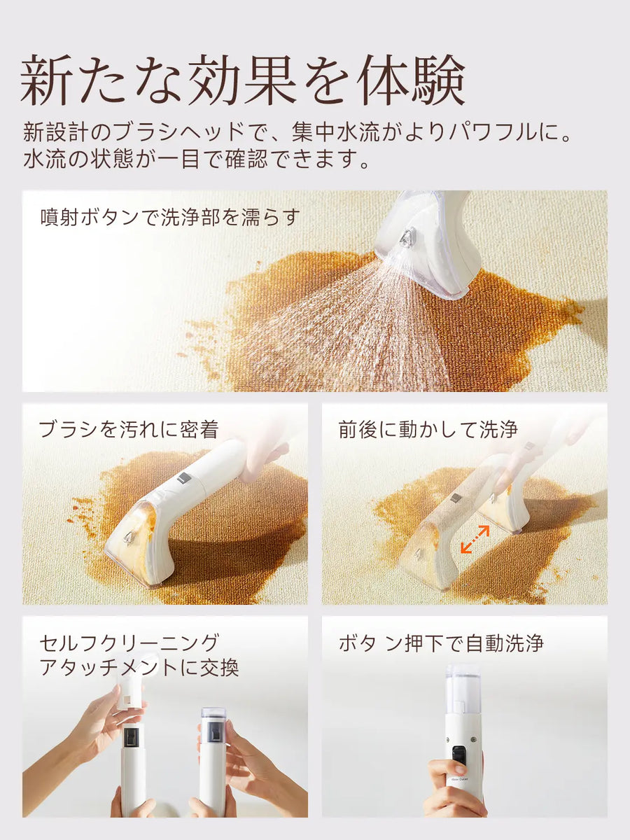 キッチンの油汚れを洗浄する様子