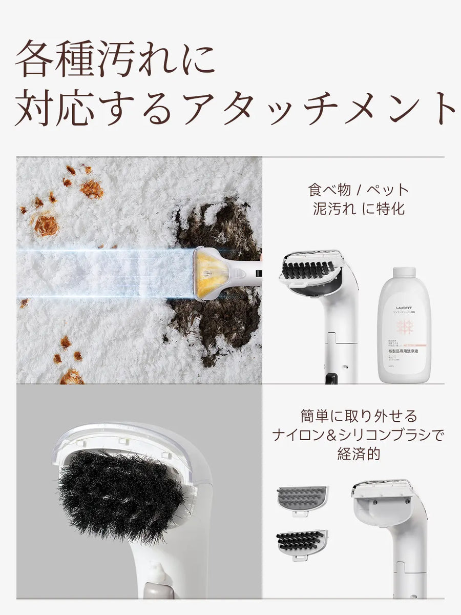 ペットの粗相を素早く除去