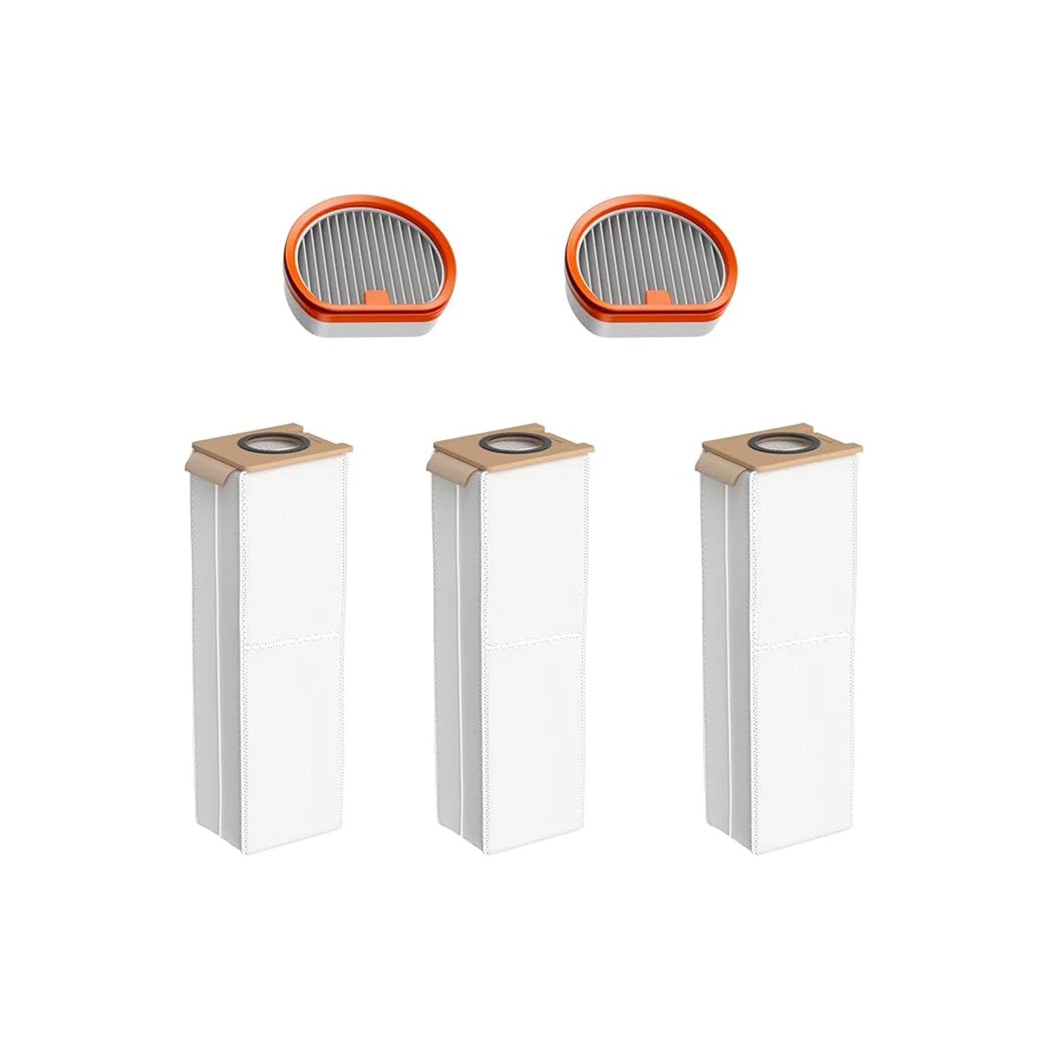 UWANT V500 掃除機 交換用フィルター＆集塵袋セット 純正アクセサリー