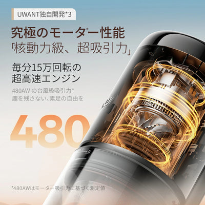 次世代の自動ゴミ収集掃除機｜UWANT V800 登場